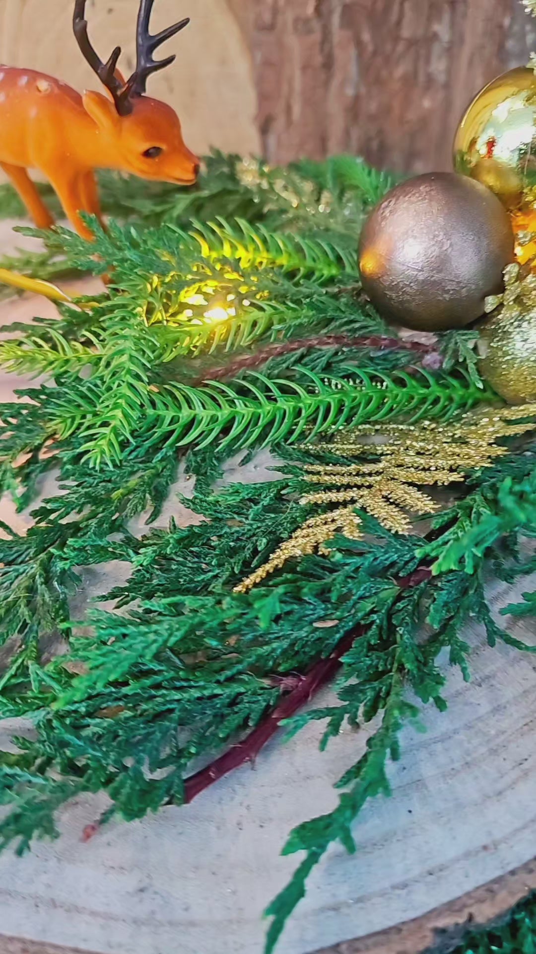 Centro tavola natalizio