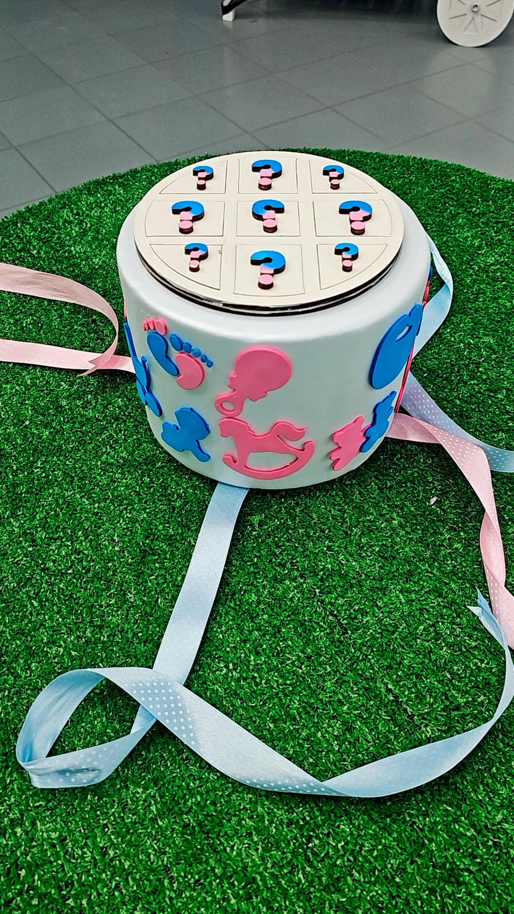 Torta scenografica SaràLeiSaràLui