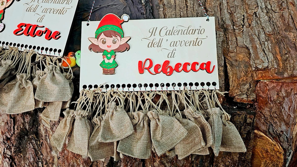 Calendario dell avvento elfo