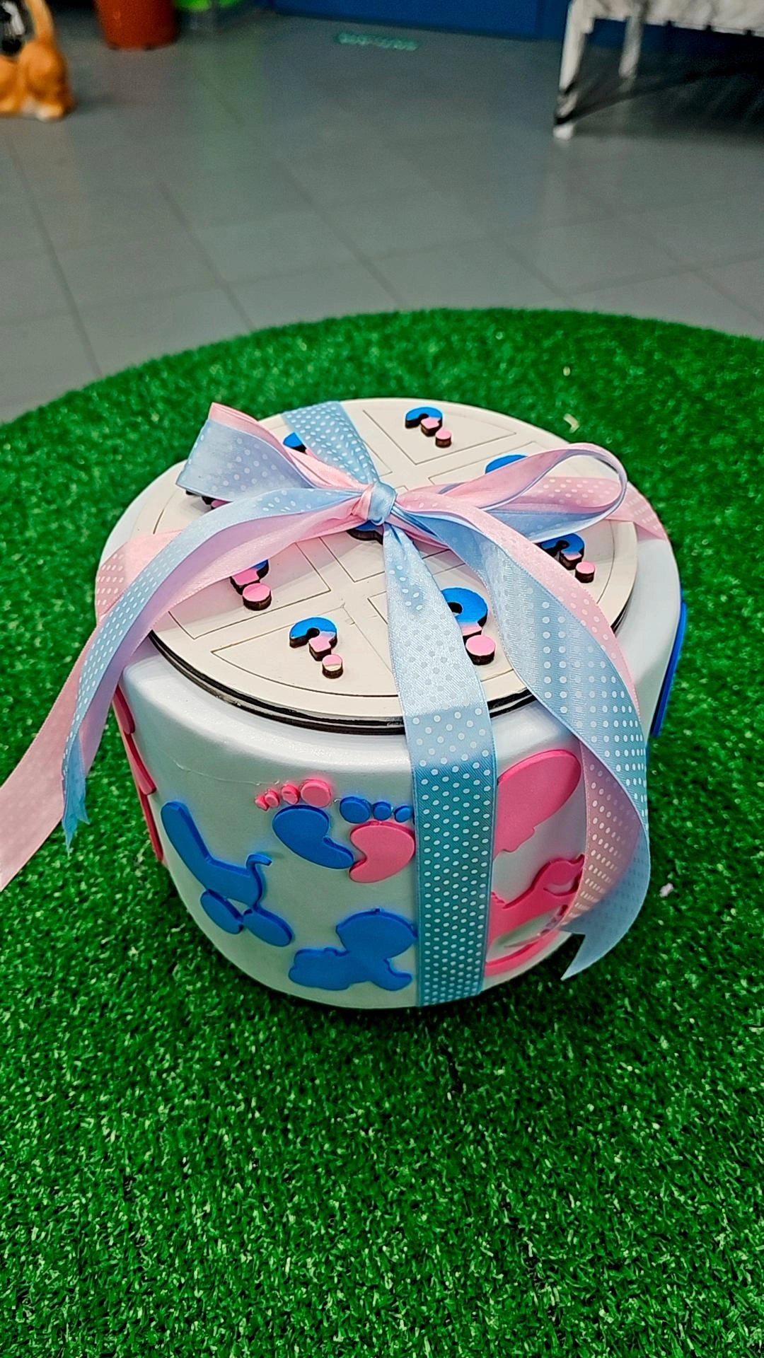 Torta scenografica SaràLeiSaràLui