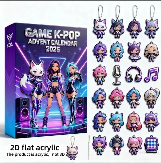 Calendario dell avvento K pop