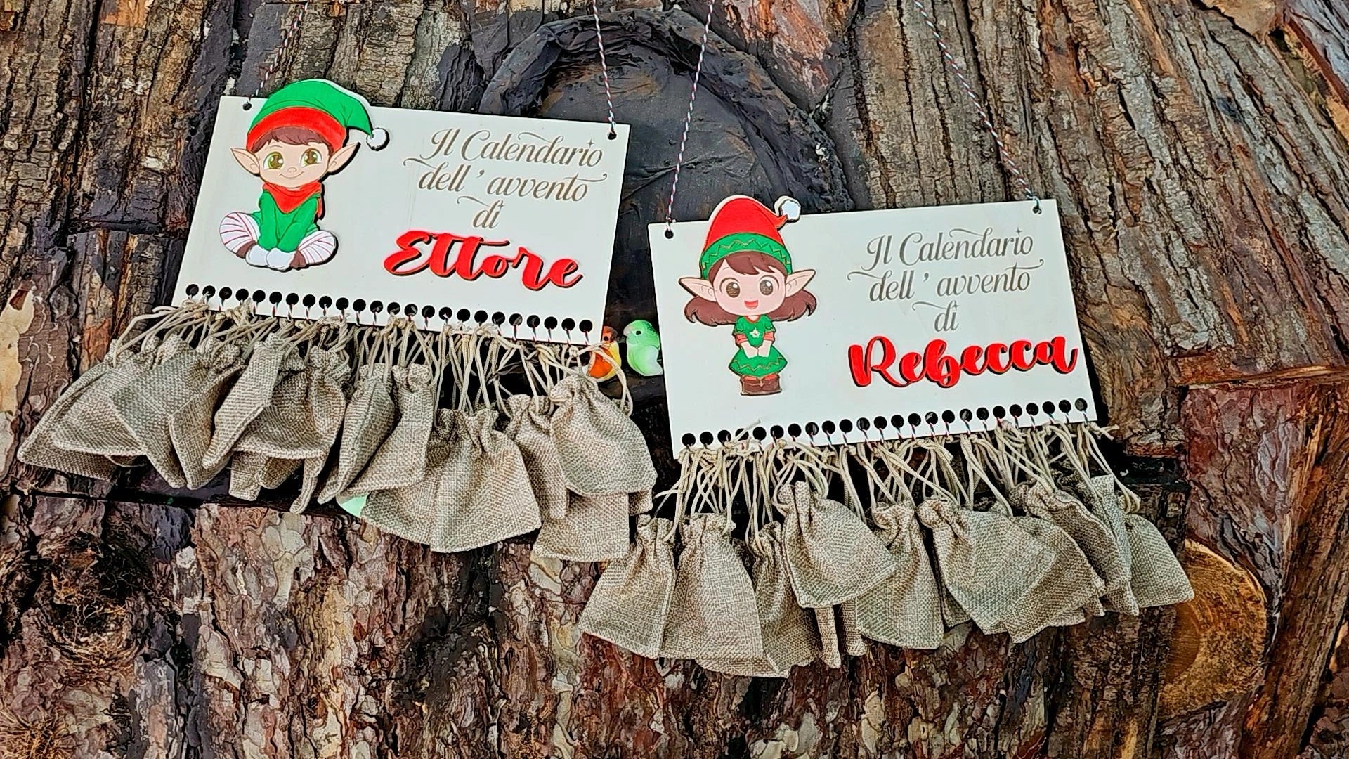 Calendario dell avvento elfo