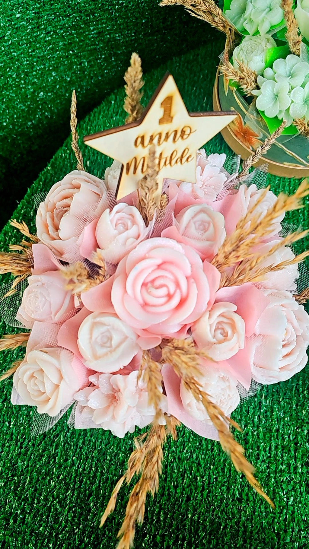 Bouquet fiori in cera