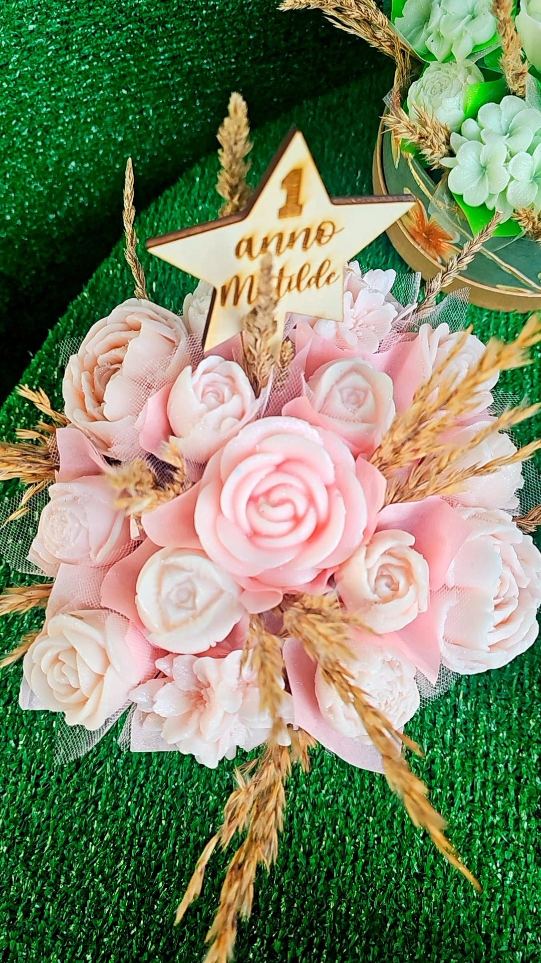 Bouquet fiori in cera