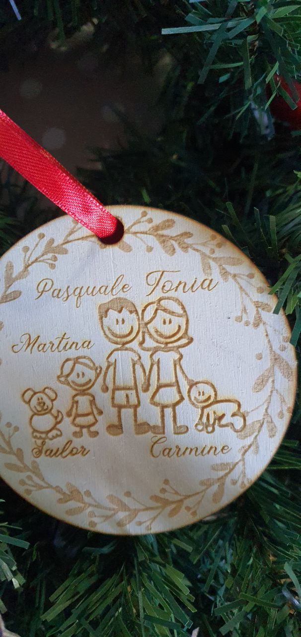 Palline di Natale Family
