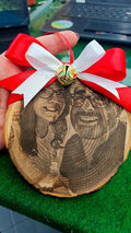 Pallina di natale Fototronco