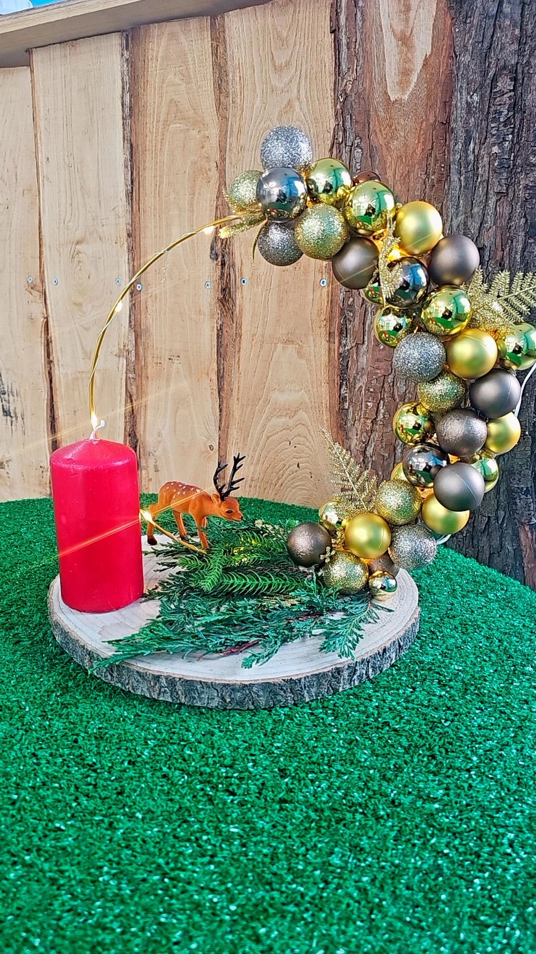 Centro tavola natalizio