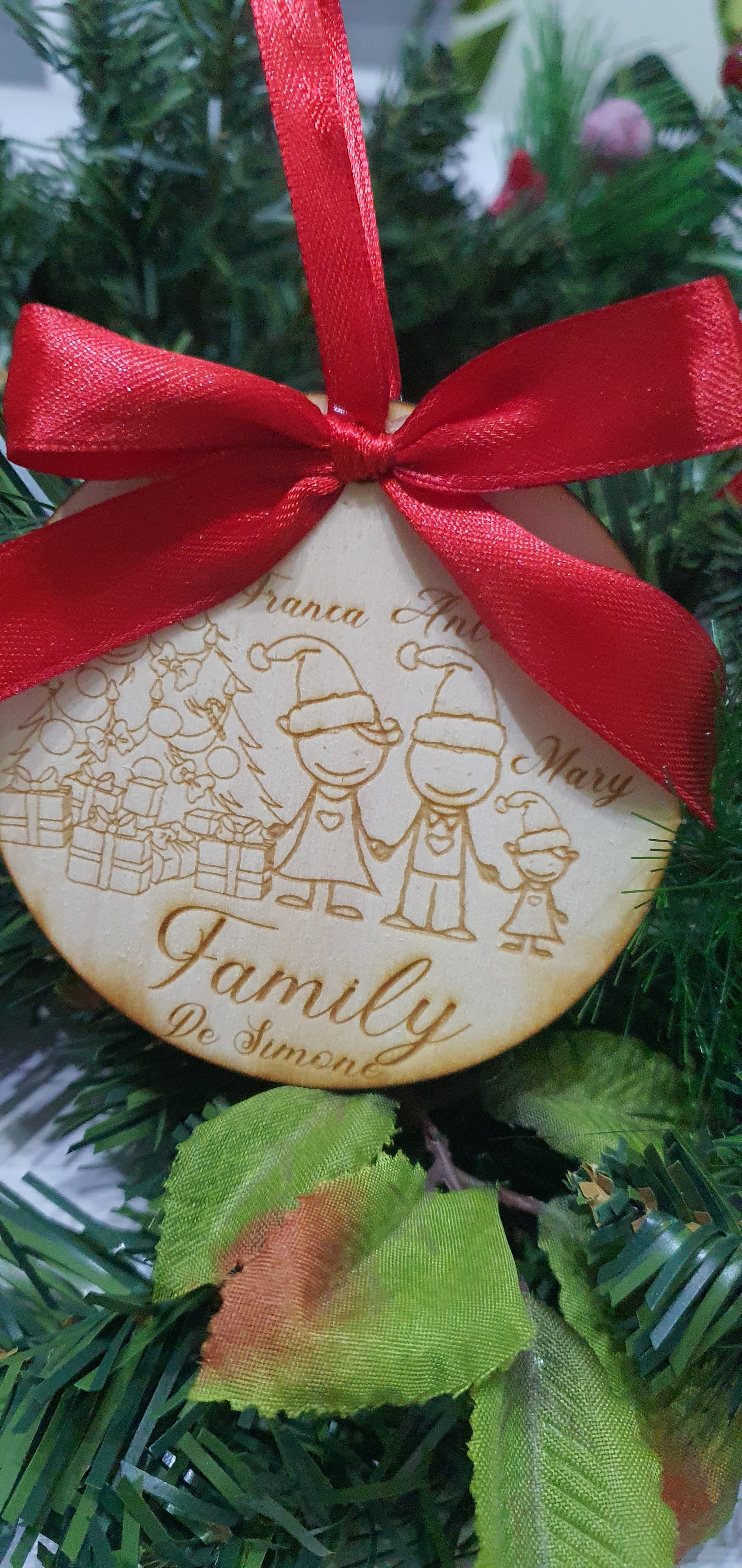 Palline di Natale Family