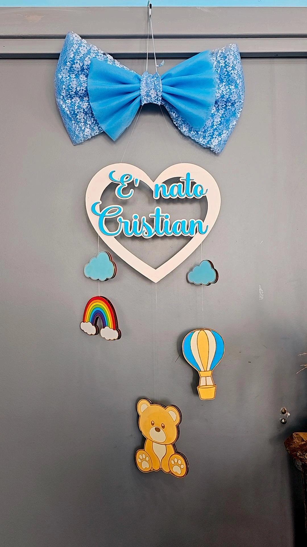Coccarda nascita Sogni Appesi
